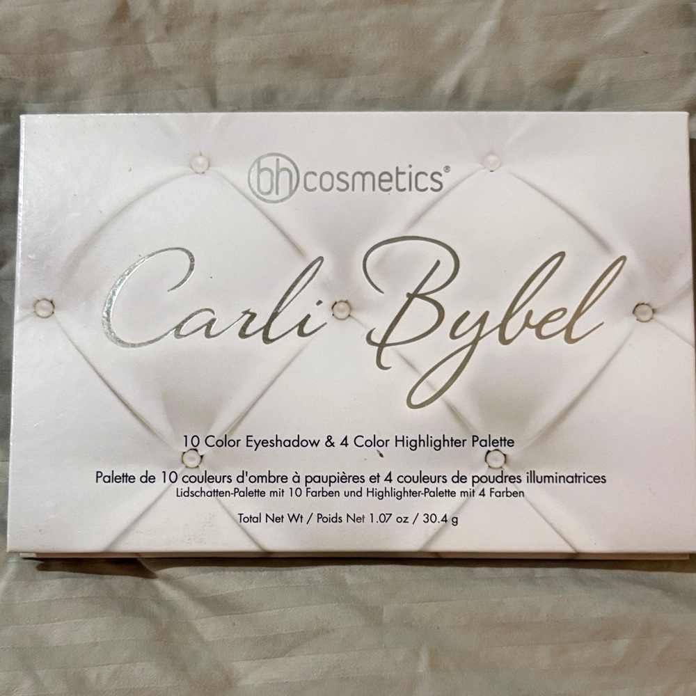 BH Cosmetics Carli Bybel 10 Color Eyeshadow & 4 Highlighter Palette
